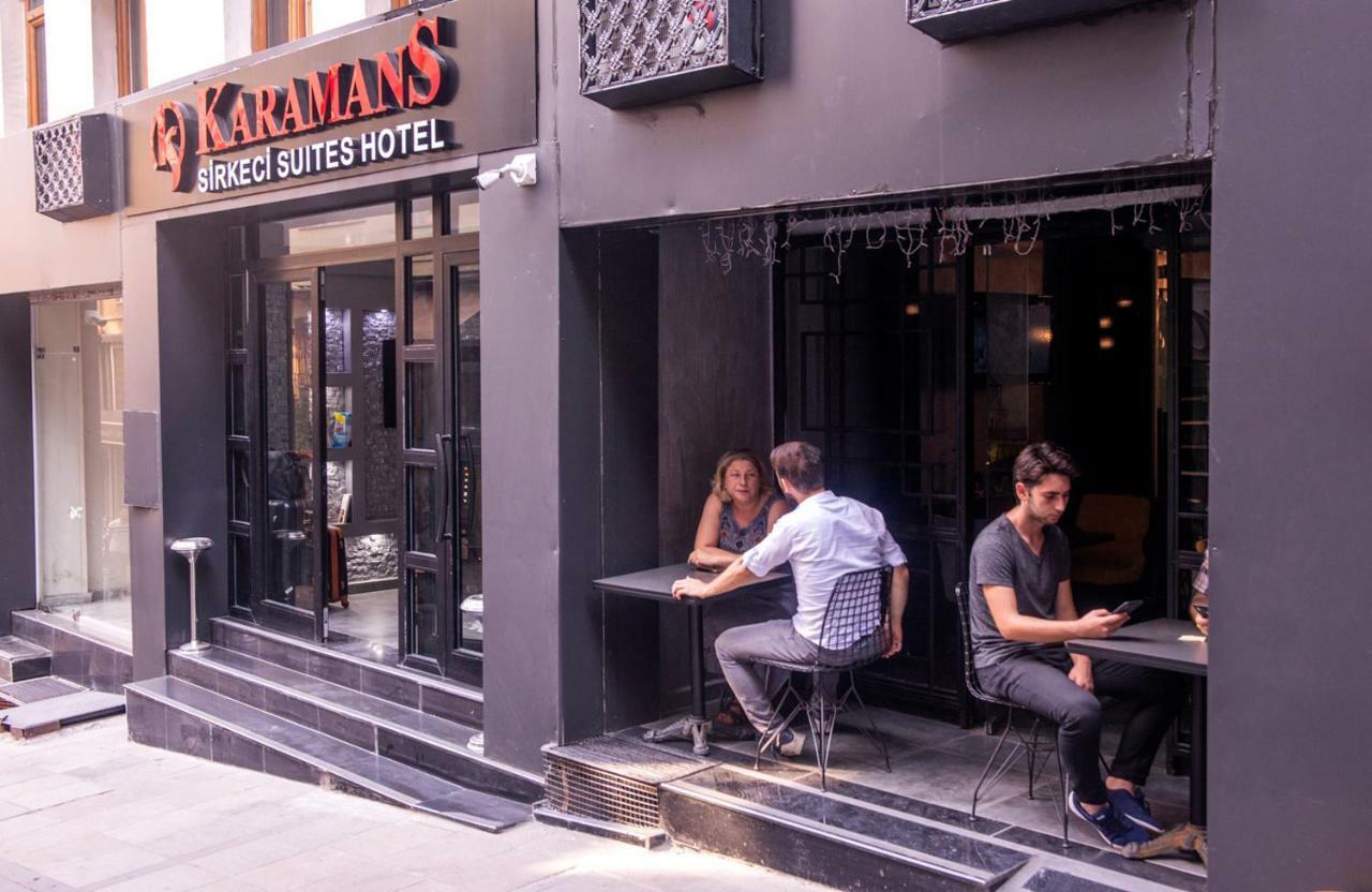 Karamans Sirkeci Suites Hotel Istambul Exterior foto