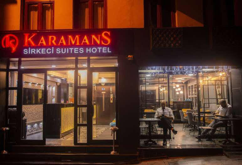 Karamans Sirkeci Suites Hotel Istambul Exterior foto